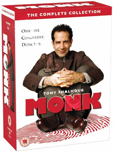 Monk |Complete Collection | Monk |Seasons 1-8  DVD